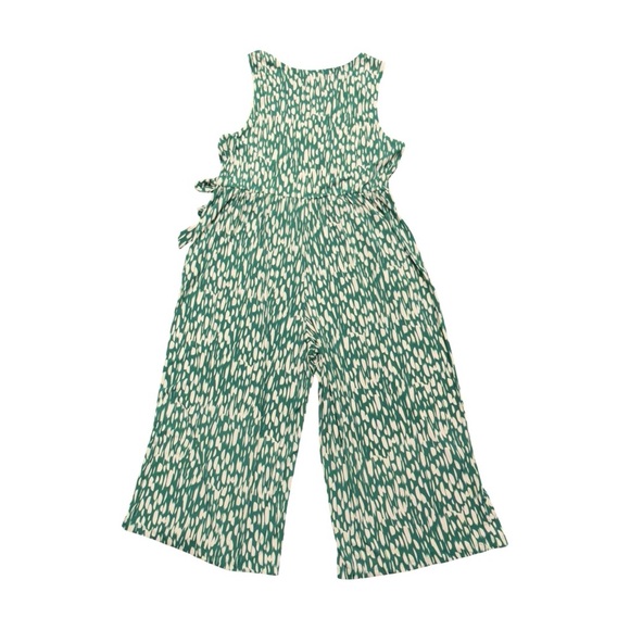 Gilli Green Abstract Wrap Jumpsuit – Medium - Picture 3 of 9